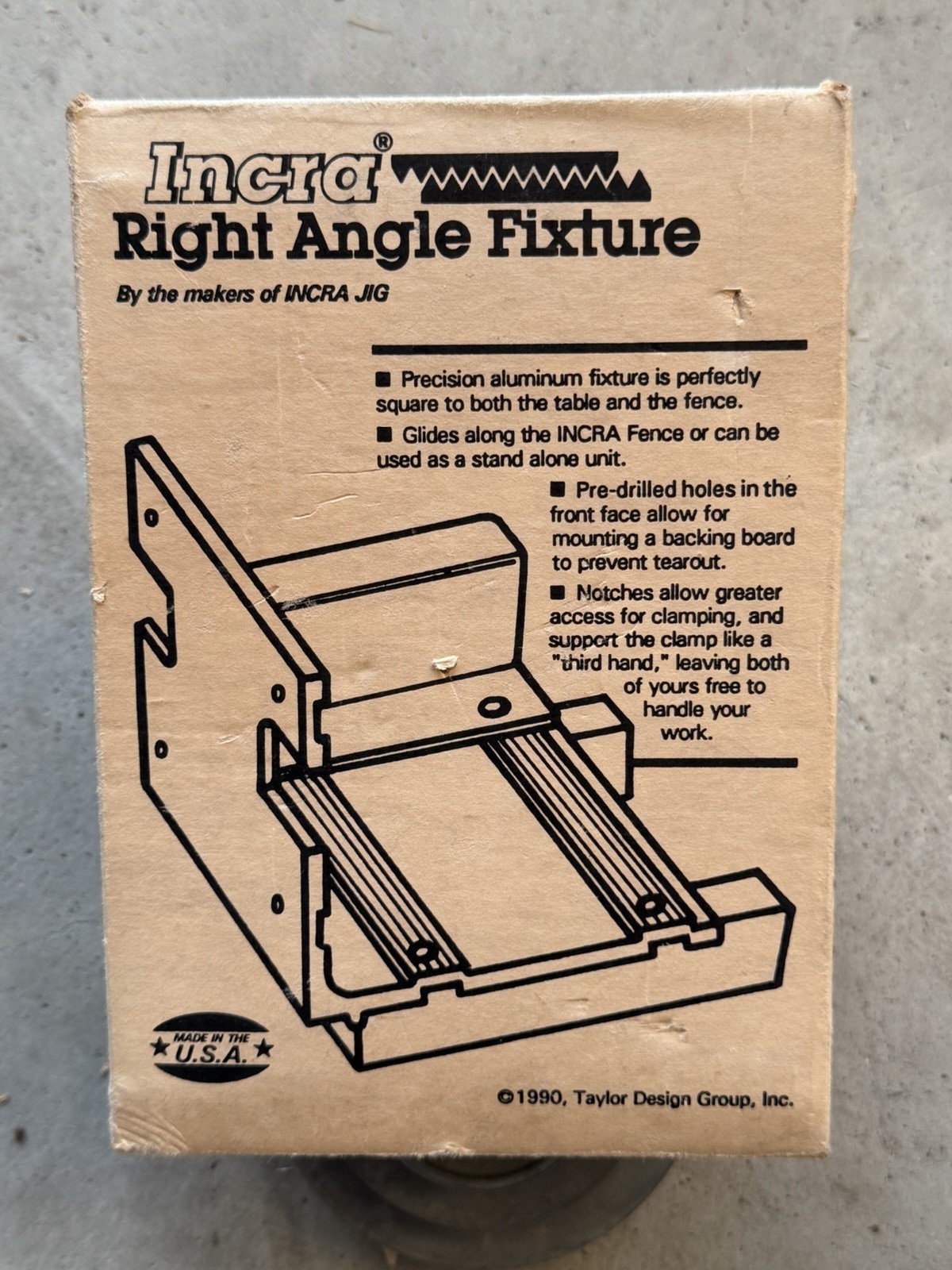 Incra Right Angle Fixture