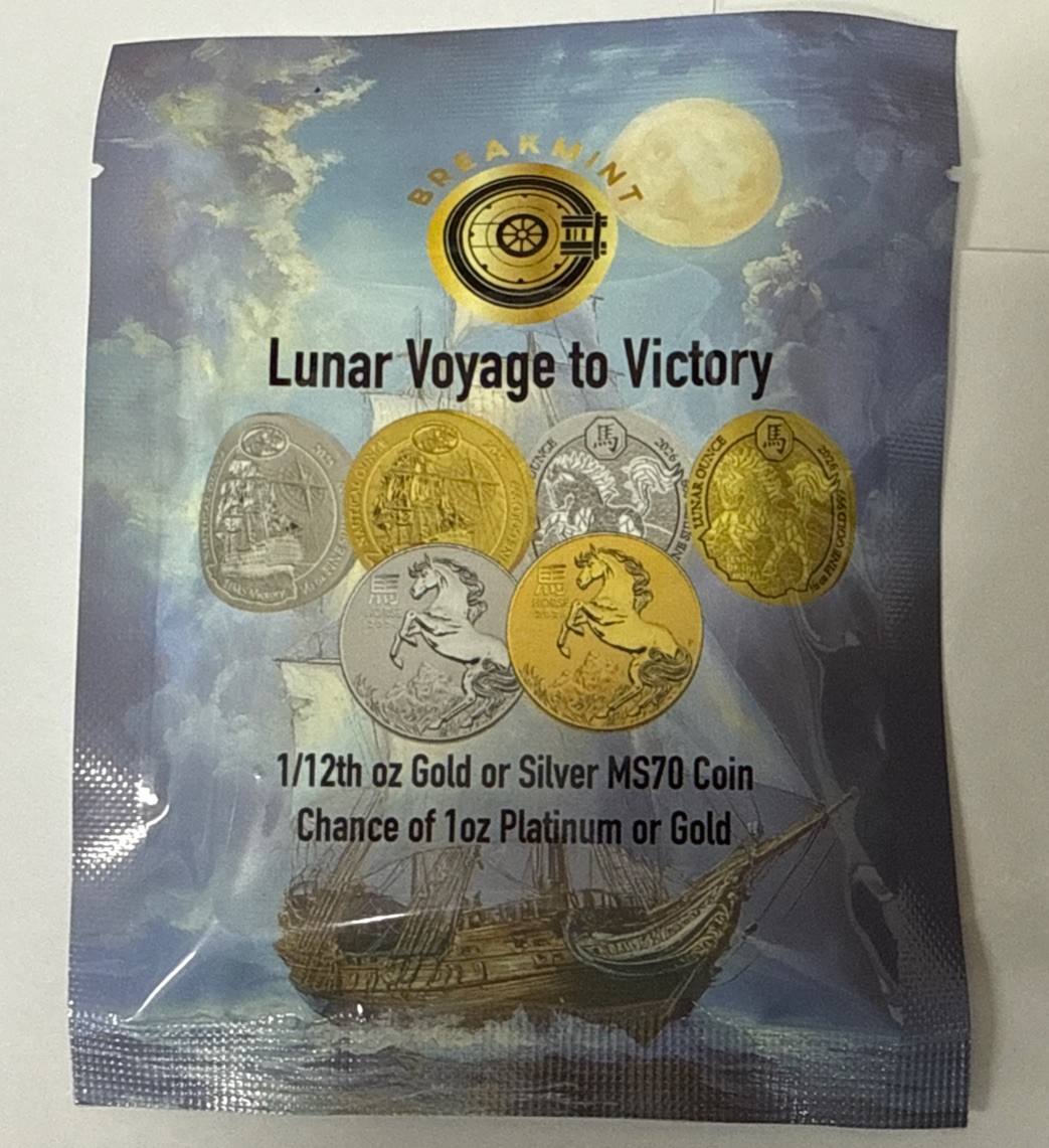 Lunar Voyage To Victory Breakmint Bag, SEALED !  FREE SHIPPING !!