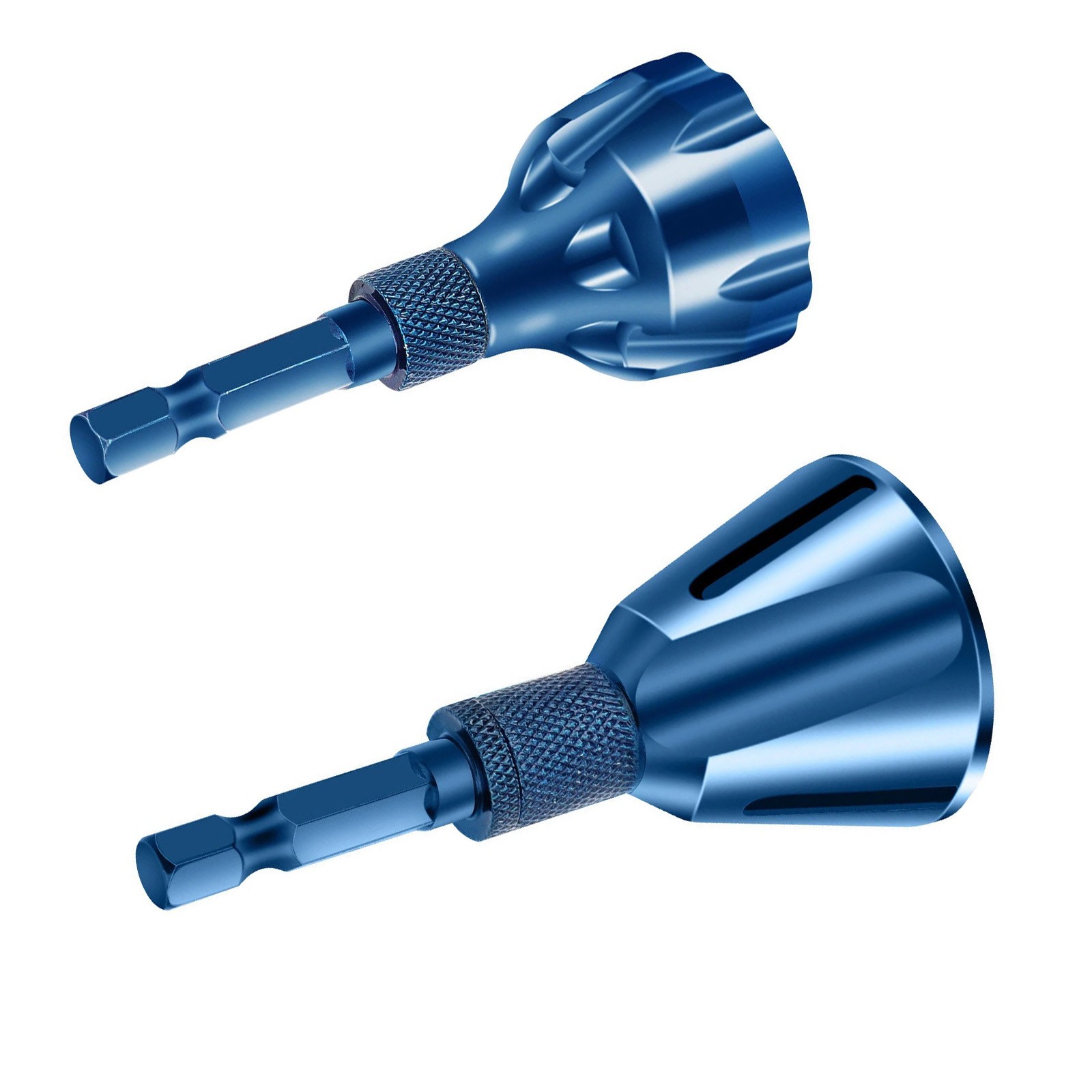 Deburring External Chamfer Tool 1/4'' Hex Shank Remove Burr From Bolts Nuts