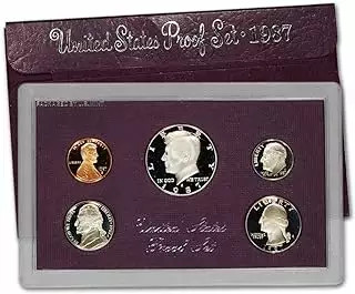 1987 Proof Set - 5 Coins ($0.91 FV) - Set