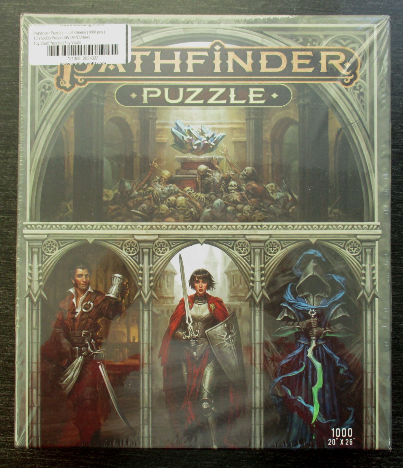 Toy Vault Pathfinder Puzzle Lost Omens (1000 pcs) with Reference Sheet New