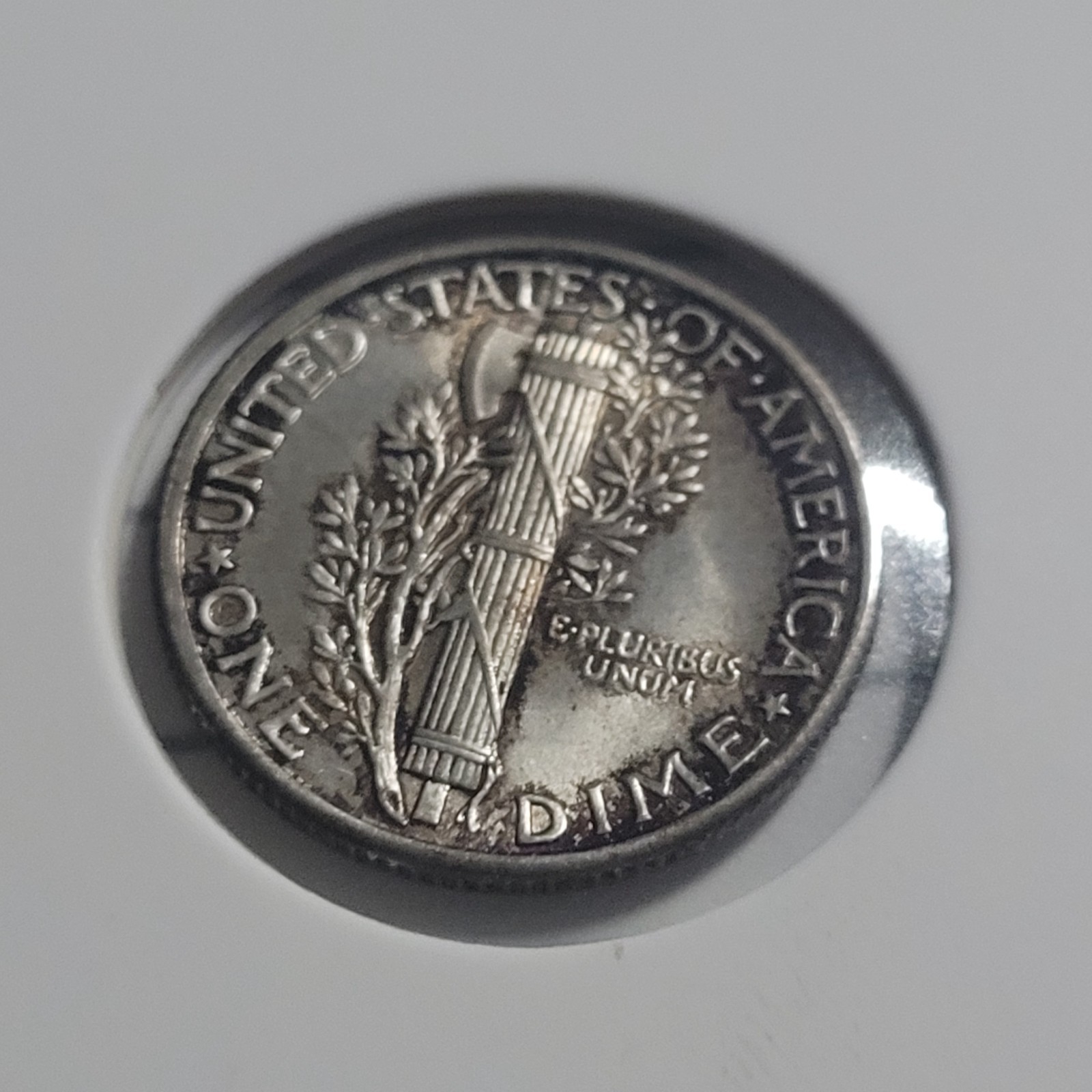 1937 MERCURY DIME ( AU)