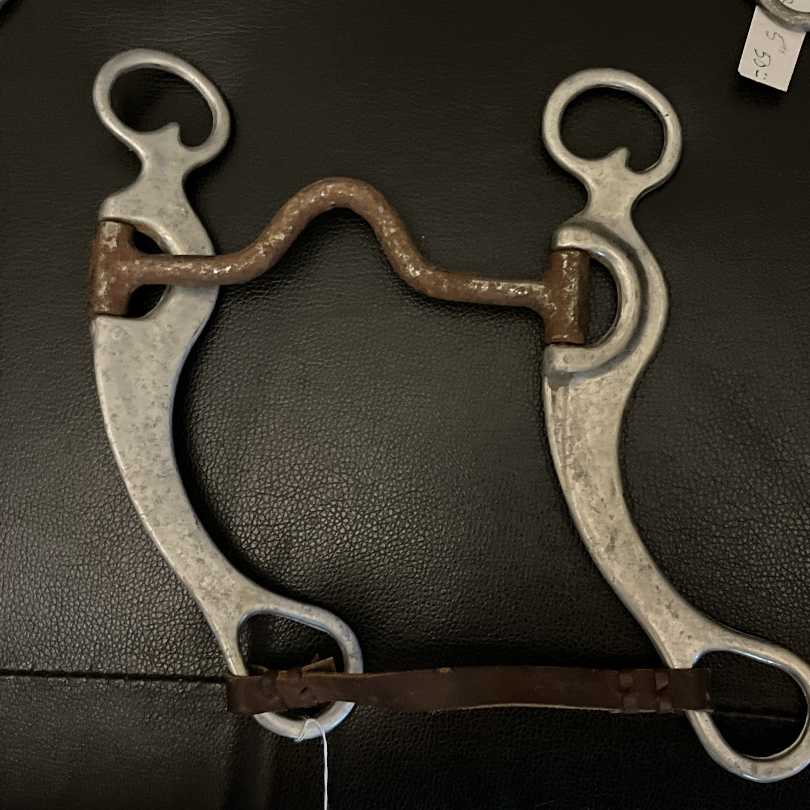 Fracious Gauthier engraved Curb Bit 5” Pre Owned