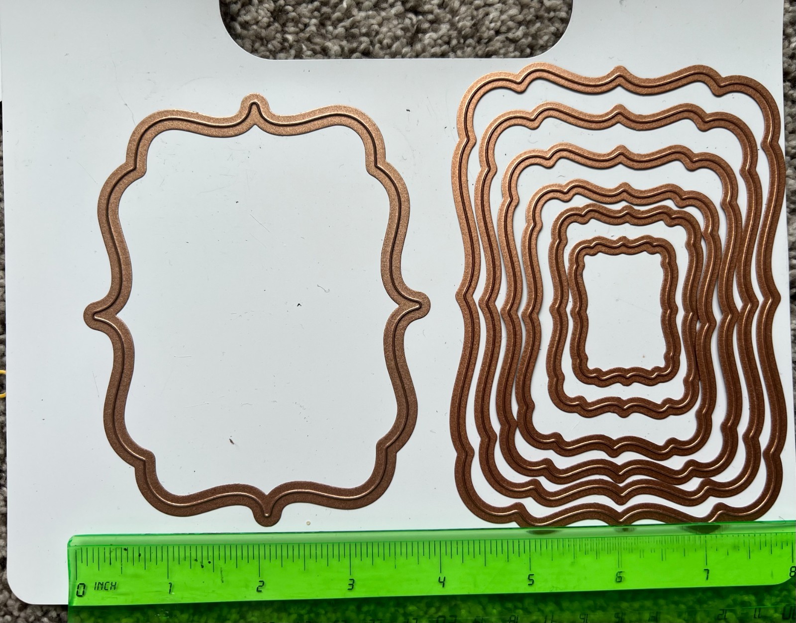 100+ metal die cuts shapes/borders/frames plus 13 magnetic sheets