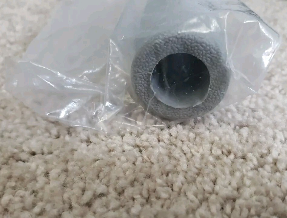 Replacement Gray Crutch Soft Rubber Hand Grip