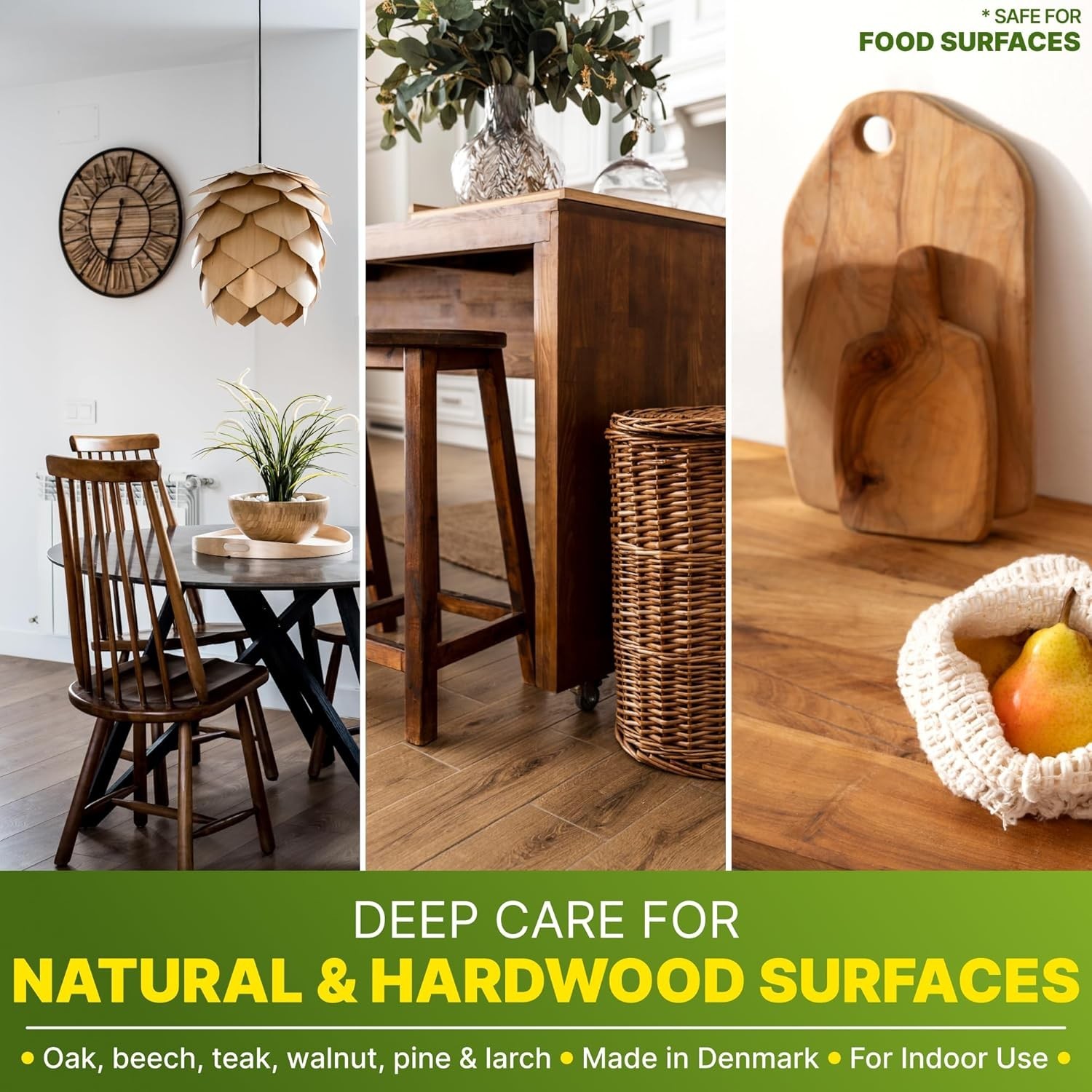 Wood Oil Colorless - Walnut Oil, Teak Oil, Wood Oil Furniture for Oak, Beech...
