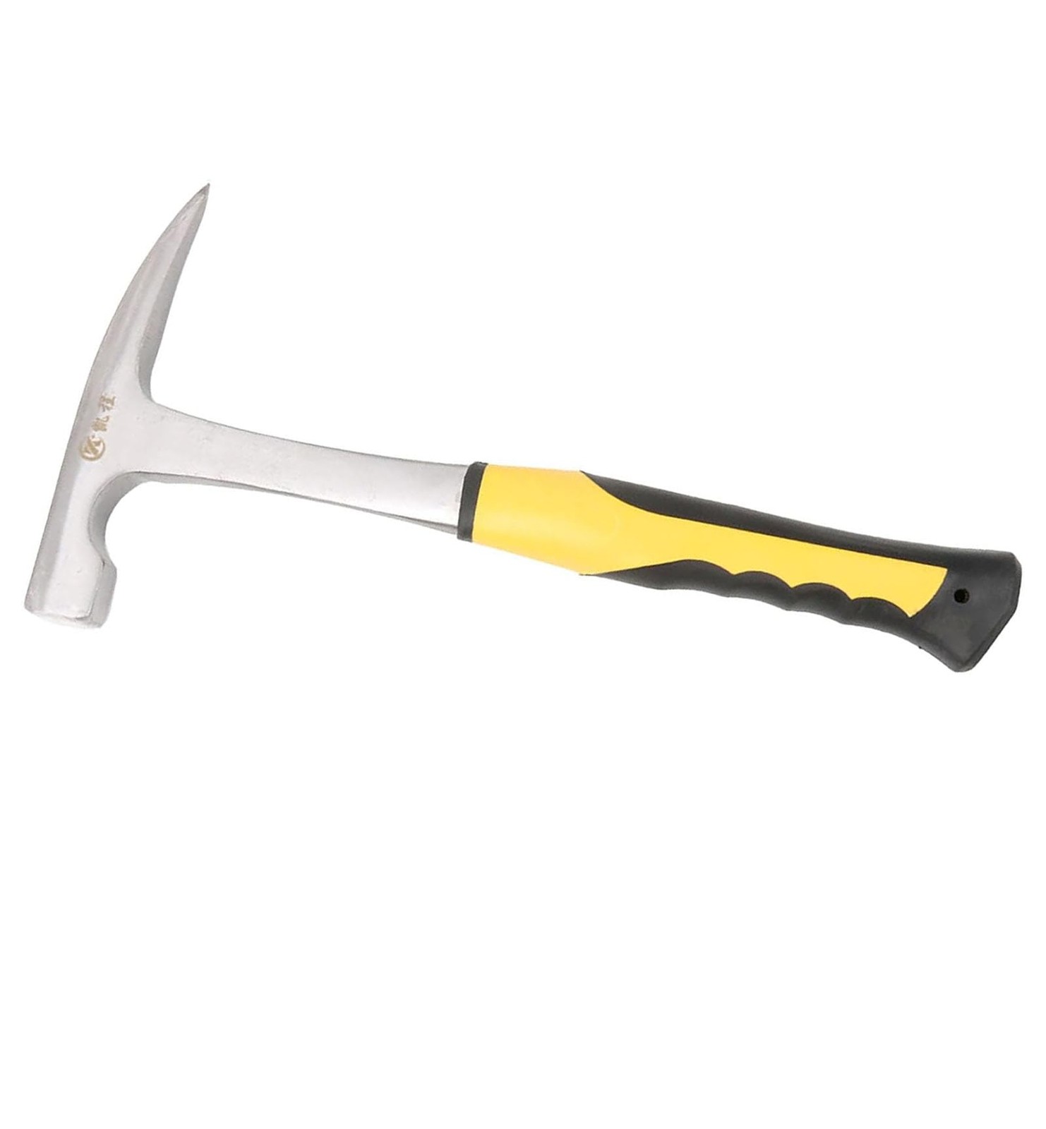 Geological Hammer with Shock Absorbing Handle, 31 Oz Big Pointed Tip Hammer w...