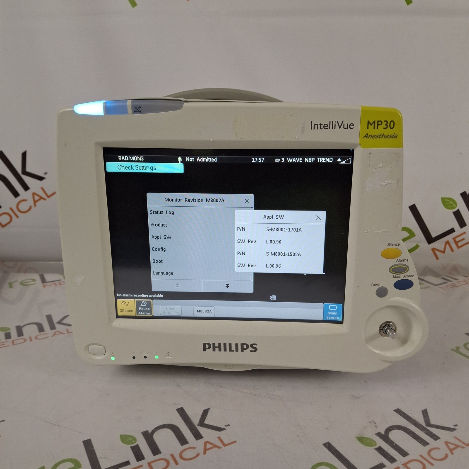 Philips IntelliVue MP30 - Anesthesia Patient Monitor
