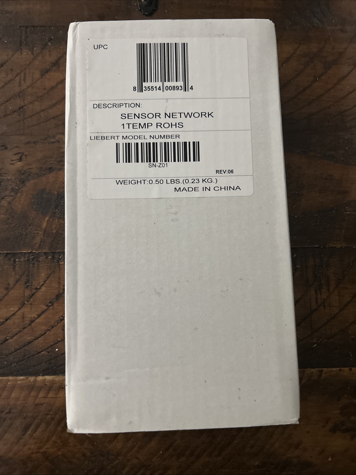 Liebert Temperature Sensor Prob SN-Z01 (NEW)