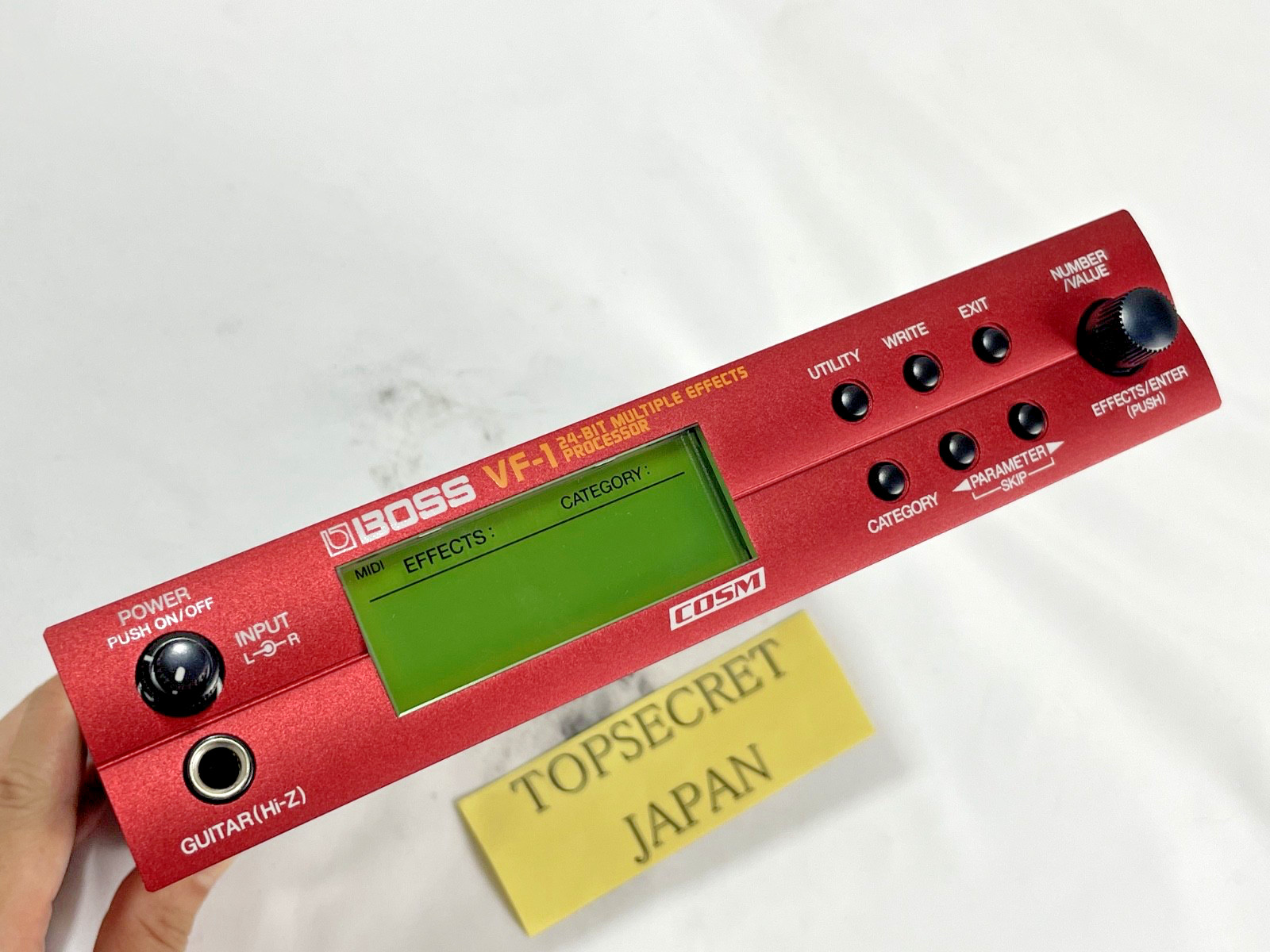 BOSS VF-1 24-bit Multiple effects processor with Power supply Made in Japan