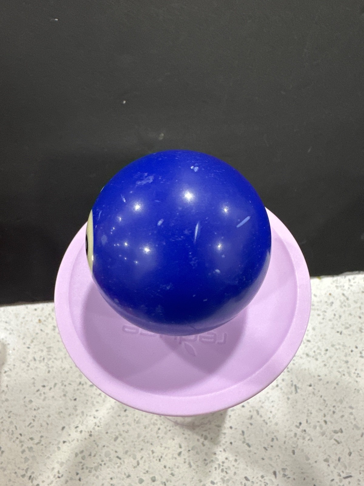 Replacement Billiard Pool Ball vintage blue 2