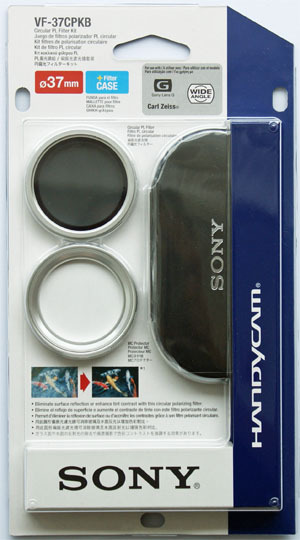 Sony VF37CPKB Polarizing Filter Kit New Retail Genuine Sony VF-37CPKB