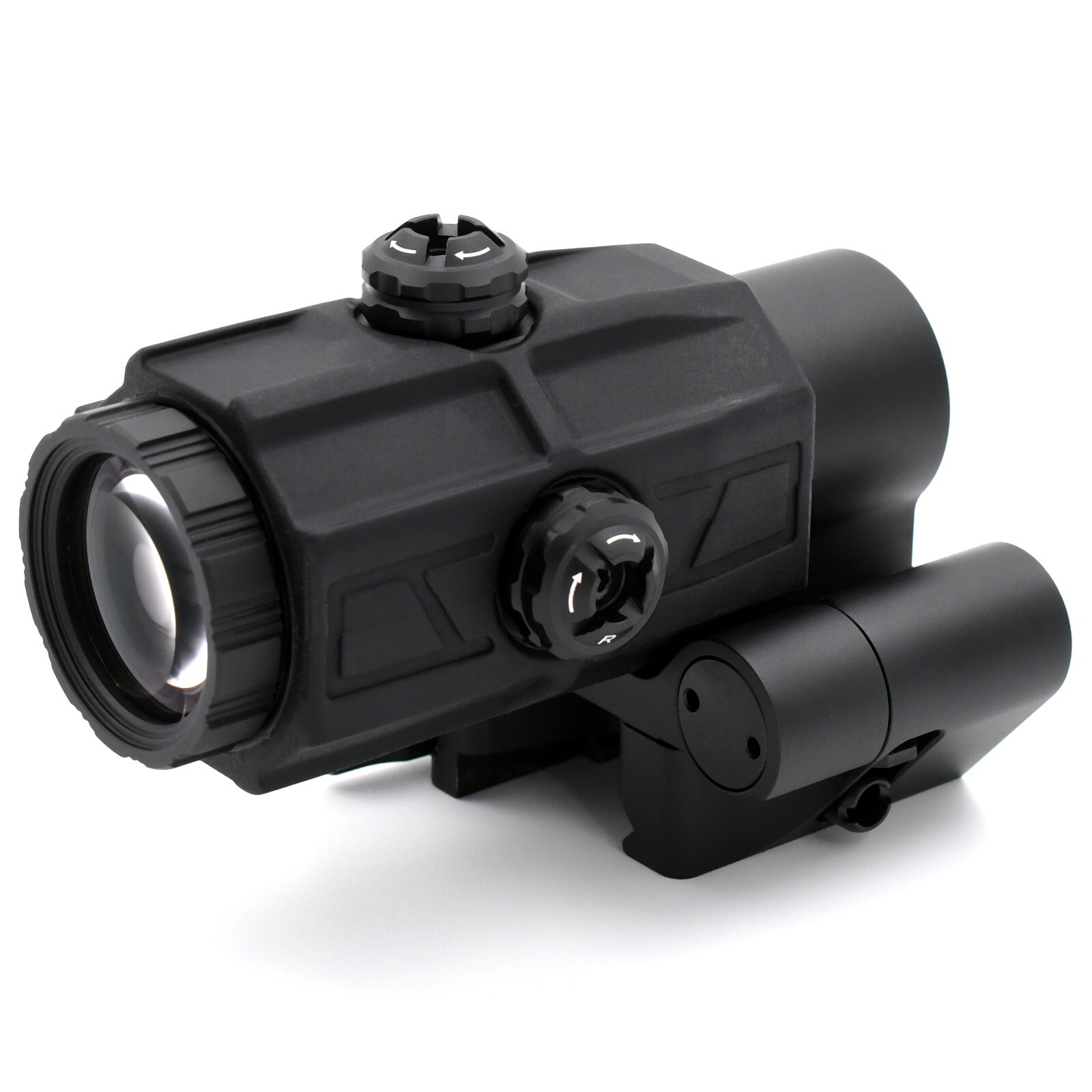 AT3™ DELTA™ 3X Red Dot Magnifier with QD Flip-to-Side Mount