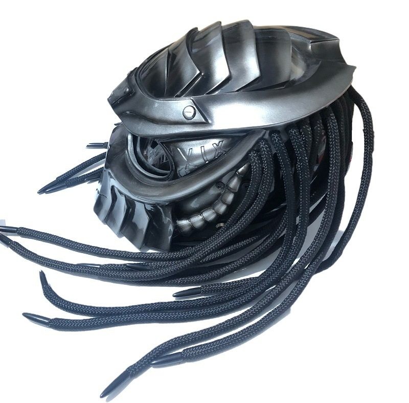 Alien Hunter Full Face Motorcycle Helmet ECE DOT Certified Christmas Gift