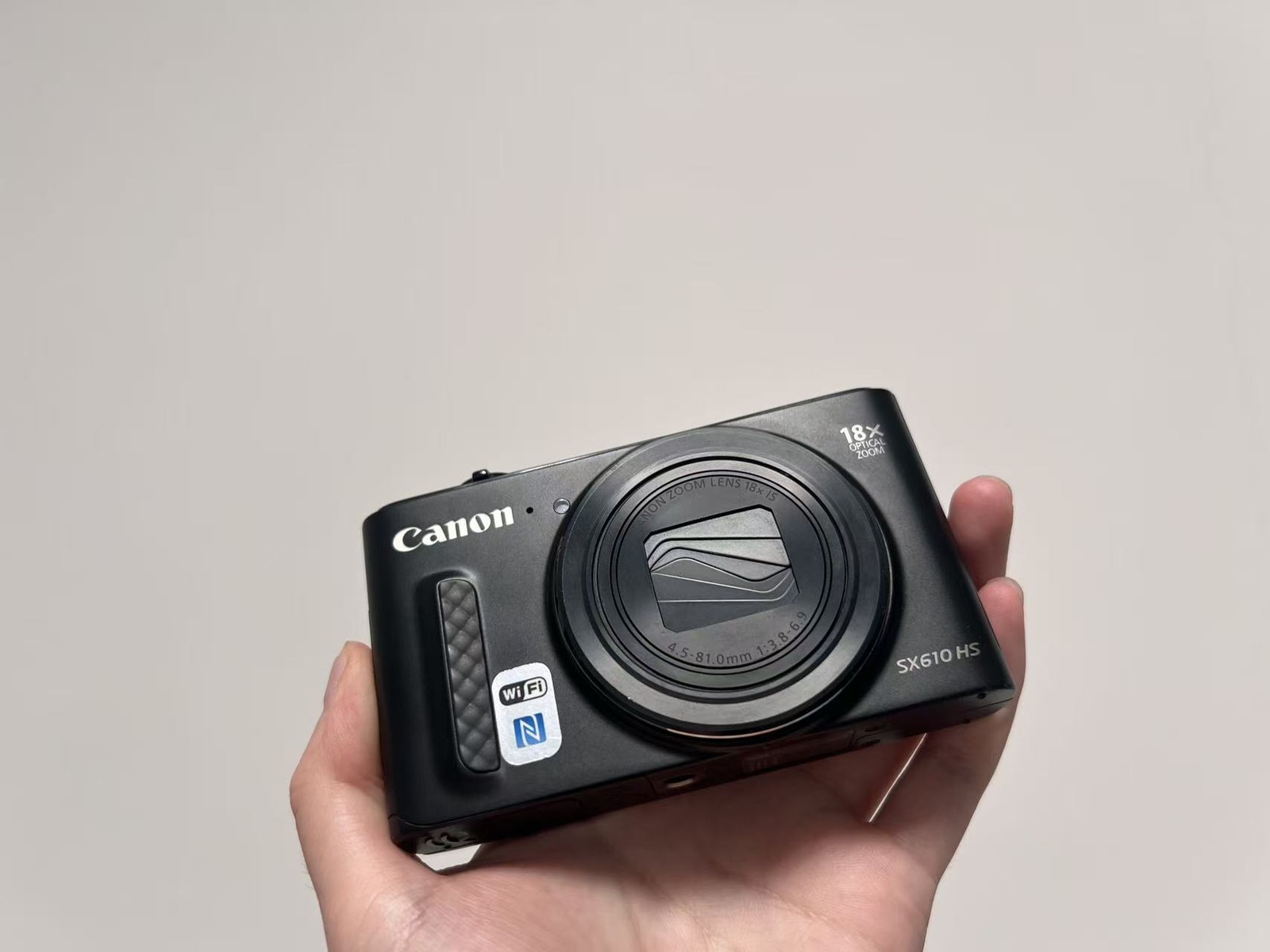 Canon SX610HS Black English good condition