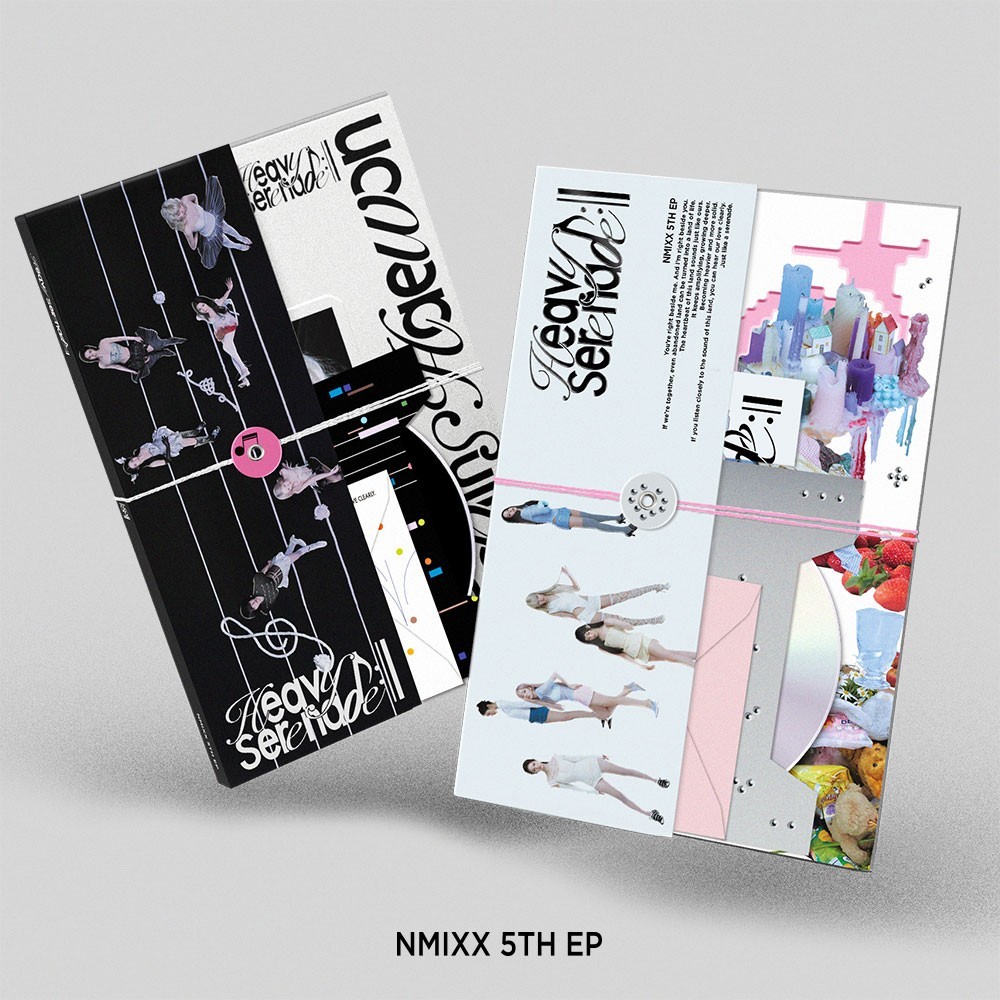 NMIXX HEAVY SERENADE 5th EP Album CD+Photo Book+4 Card+Sticker+GIFT OFFICIAL