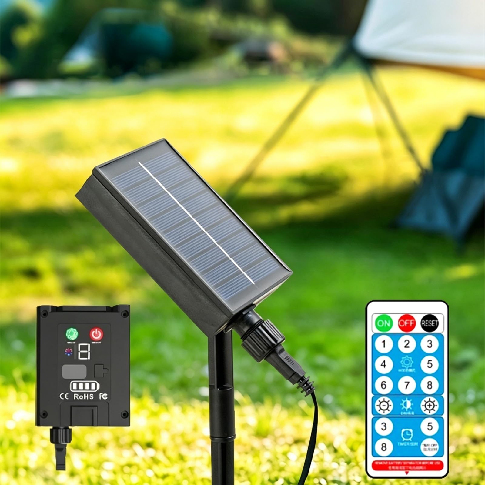 Solar Battery Box for 3V LED String Lights