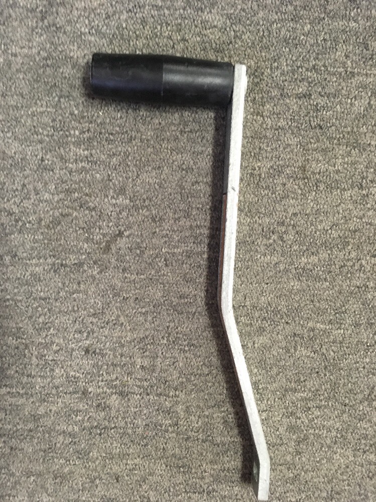 Generic Replacement Winch Handle, 11"  Steel Handle With Plastic  Handle