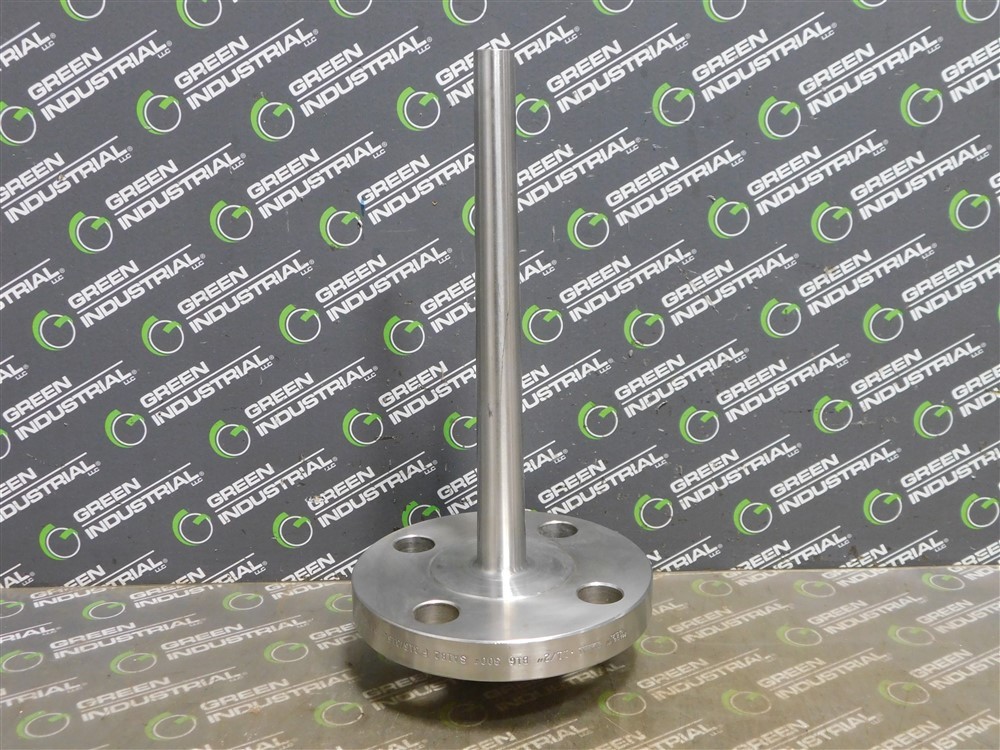 USED IDEAL D4177 1-1/2" Flanged Thermowell 300 Class B16 SA182 F316/F316L