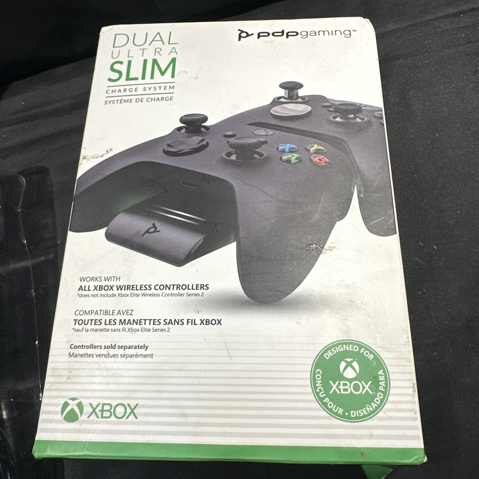 NEW Old Stock SHIPS FREE PDP DUAL ULTRA SLIM CHARGE SYSTEM For XBOX Controllers