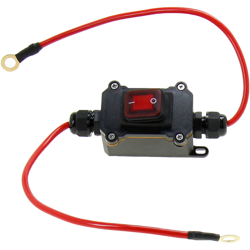 Waterproof 12V 24V Battery Disconnect Switch for Motorcycle and Marine DC Use