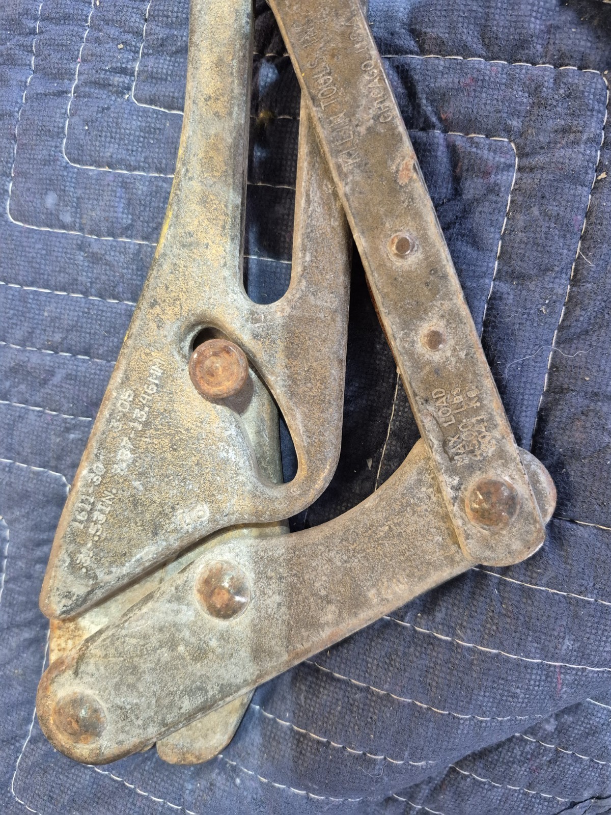 Klein Tools CHICAGO GRIP CABLE PULL WIRE PULLER 1611-30