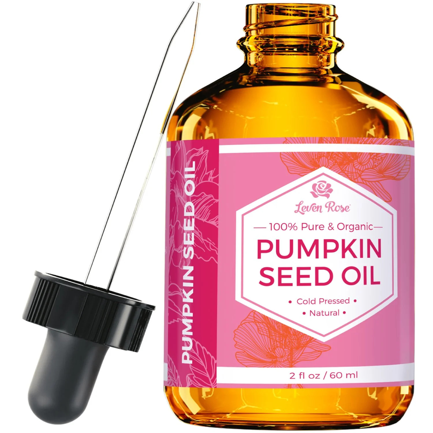 Pumpkin Seed Oil for Hair Growth 2 Oz, 100% Pure Pumpkin Seeds Oil for Skin and