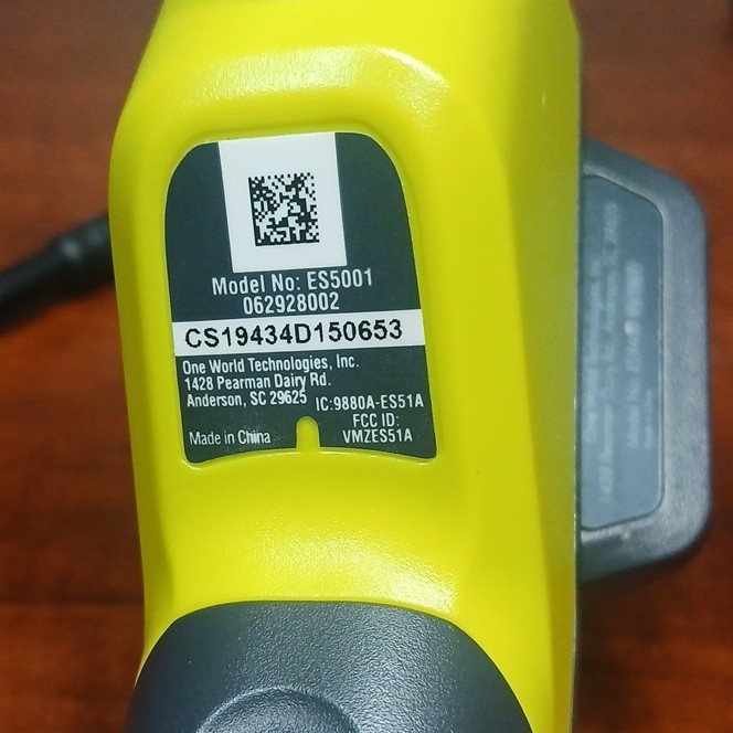 Ryobi ES5000 Inspection Scope for Smartphones - Excellent Condition - Untested