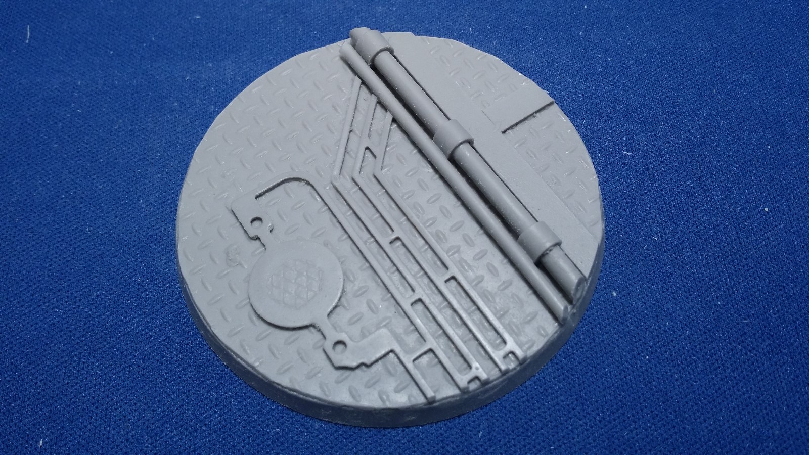 Warhammer 40k Elrik's Hobbies Terrain Cyberpunk 60mm B base