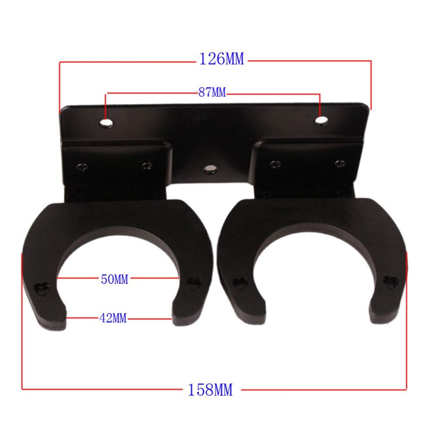 Microphone Holder, Wireless Microphone Holder for Mic Stand Wall Mounted Micr...