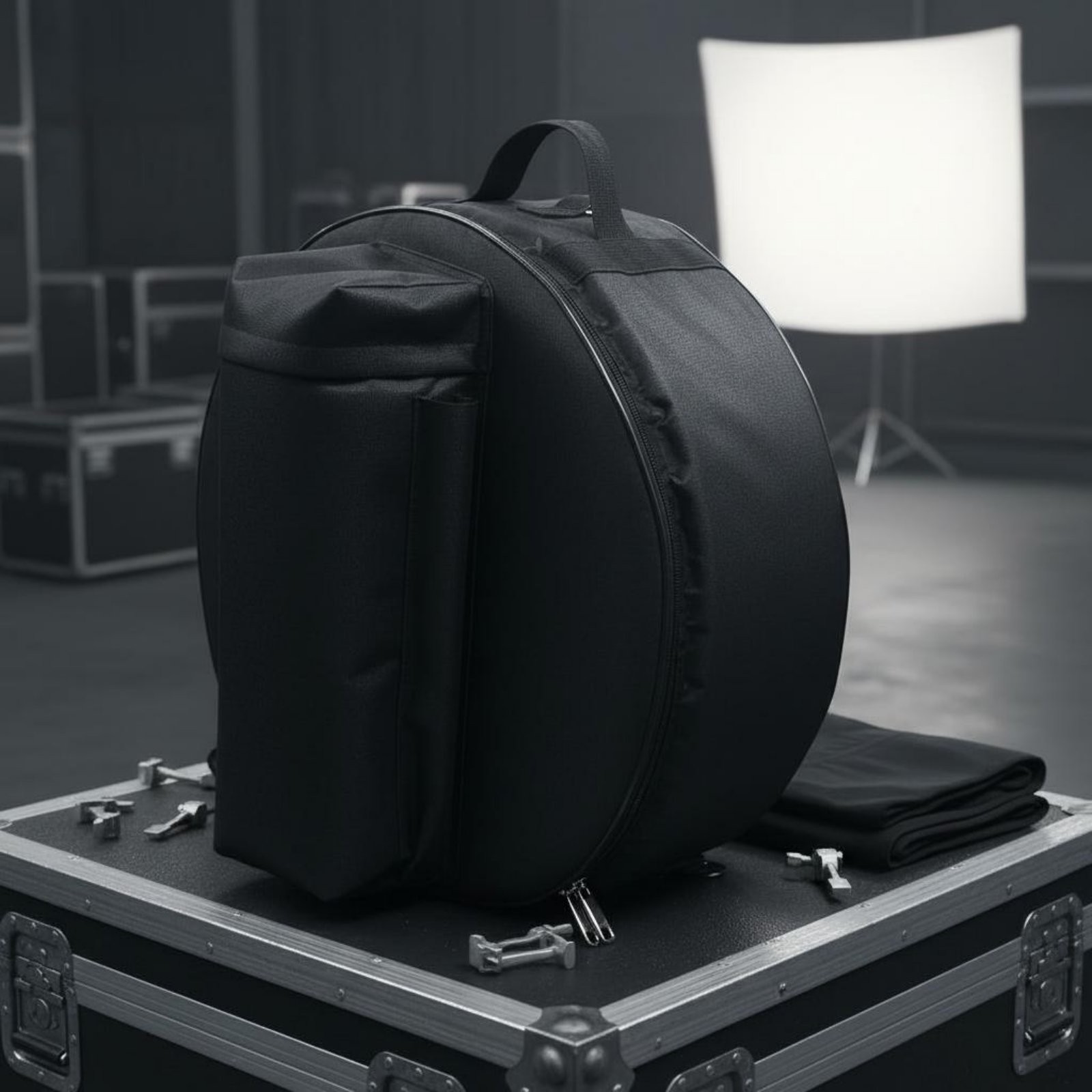 Marching Drum Storage Bag Adjustable Strap Instrument Case Easy to Clean