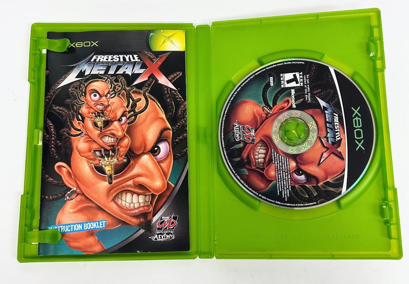 XBOX FREESTYLE METAL X ORIGINAL XBOX COMPLETE W/ MANUAL