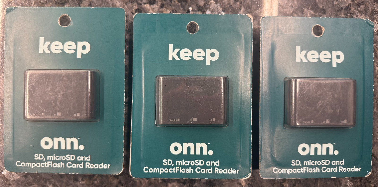 ON SALE Onn SD, microSD & CompactFlash Card Reader (100014070) - BUNDLE DEAL !!
