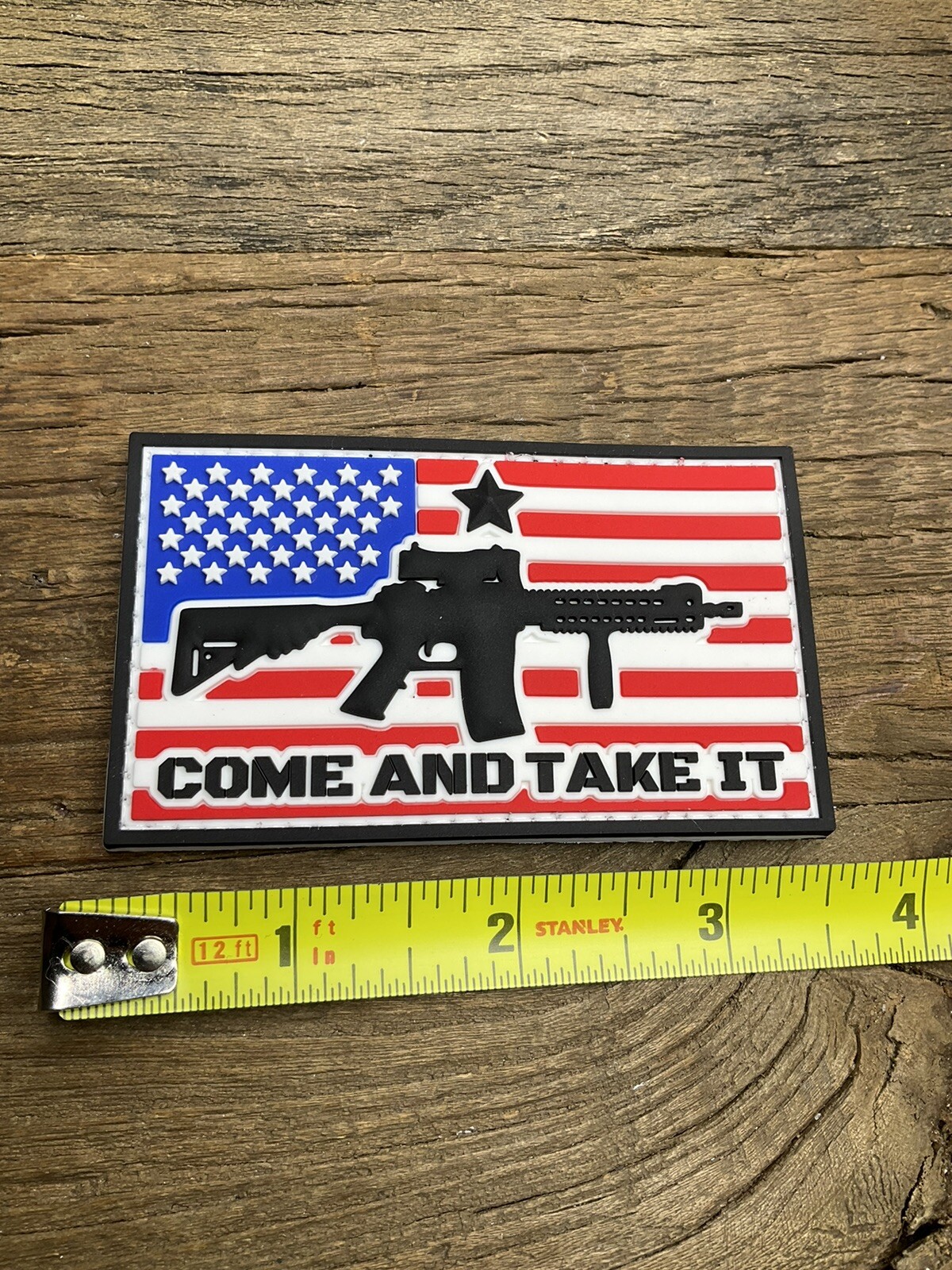Patch PVC Tactical Morale HOOK-3D 2nd Amendment AR Come And Take It