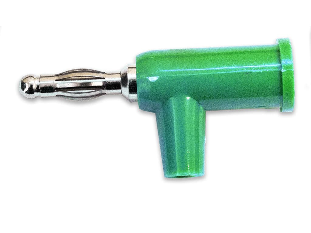 Mueller Electric BU-P1825-5 Stackable Banana Plug, Green 15A