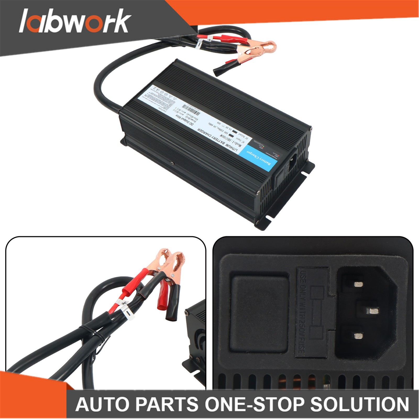 Labwork 14.6V 50A Lifepo4 Battery Charger Adjustable Current