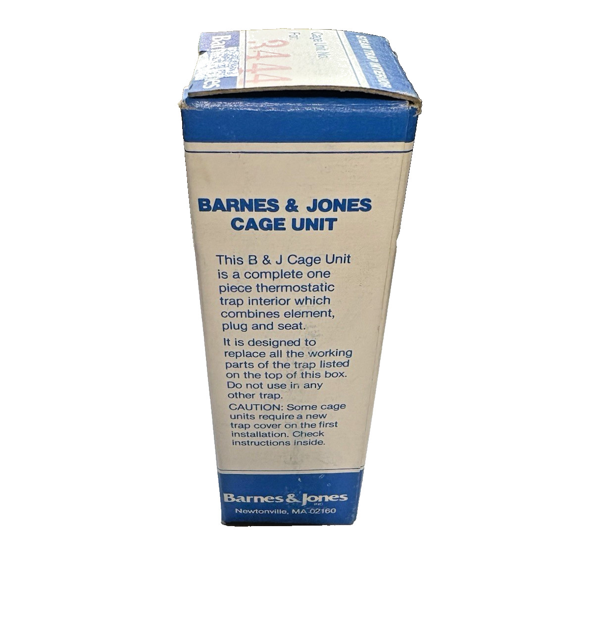 Barnes & Jones Steam Trap 3444 Interior Cage Unit
