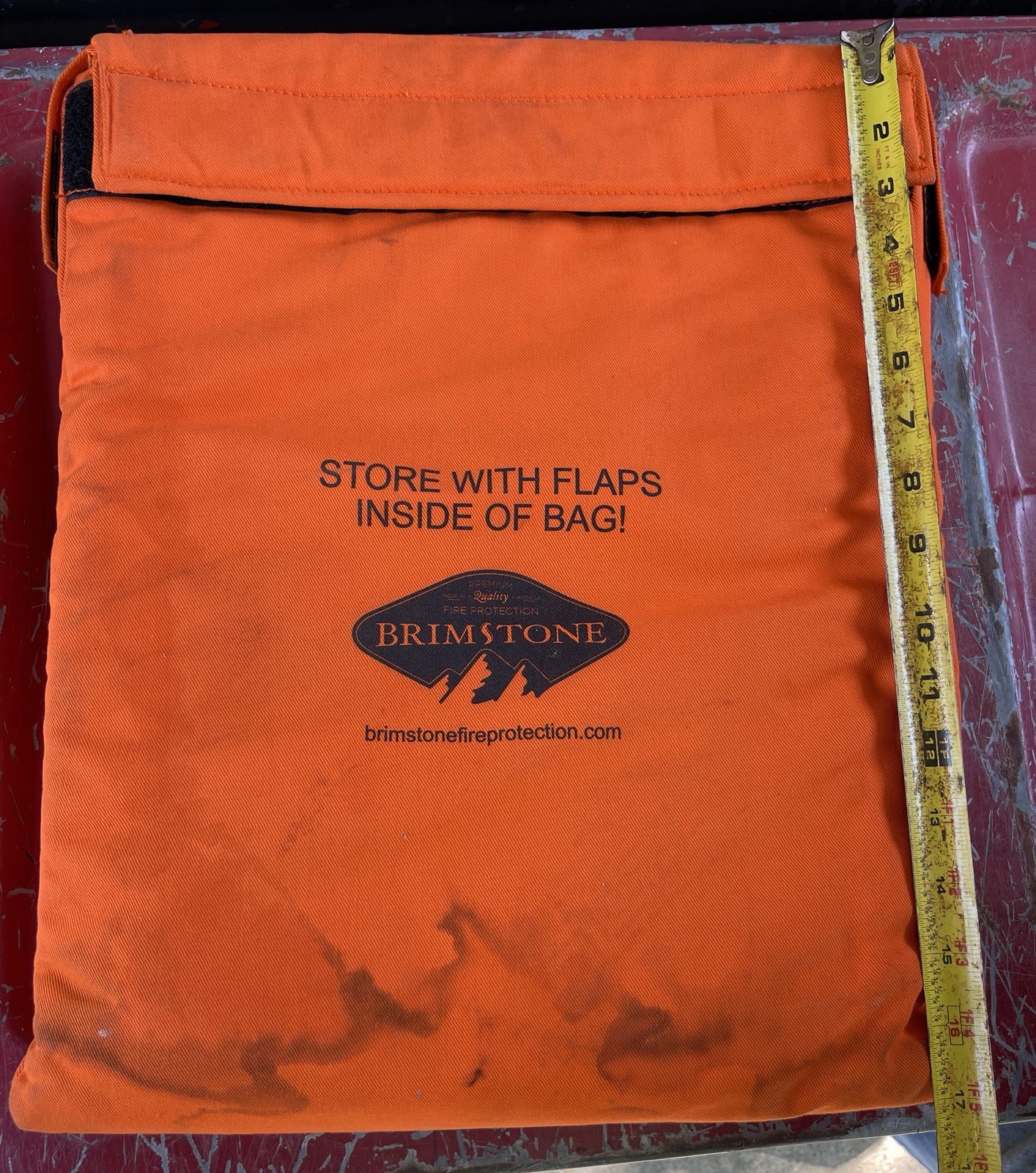 Brimstone Large Heavy Duty Preventer Li-lon Fire Containment Bag 100Wh & Gloves