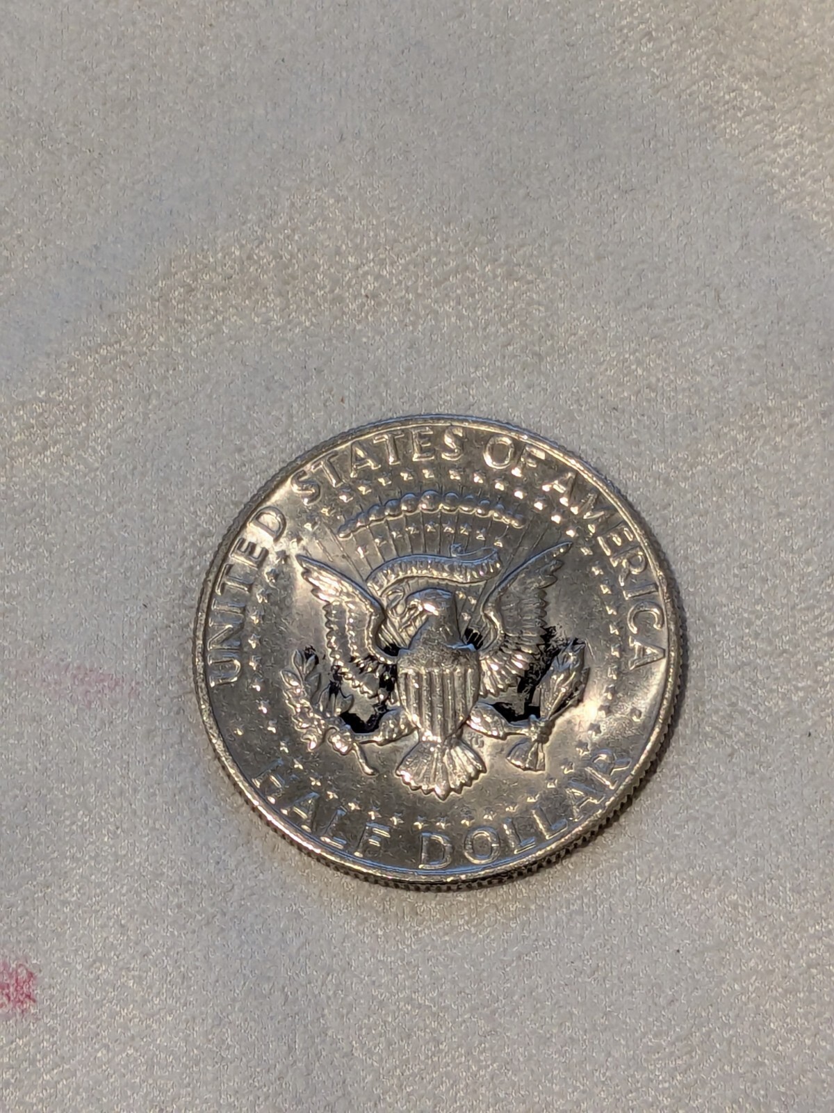 1972 Misaligned Half Dollar
