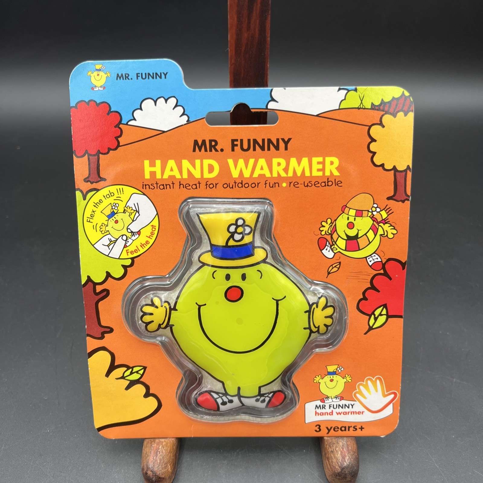 Mr. Funny Re-usable Hand Warmer Mr Men Little Miss Rare Instant Heat Pocket kids