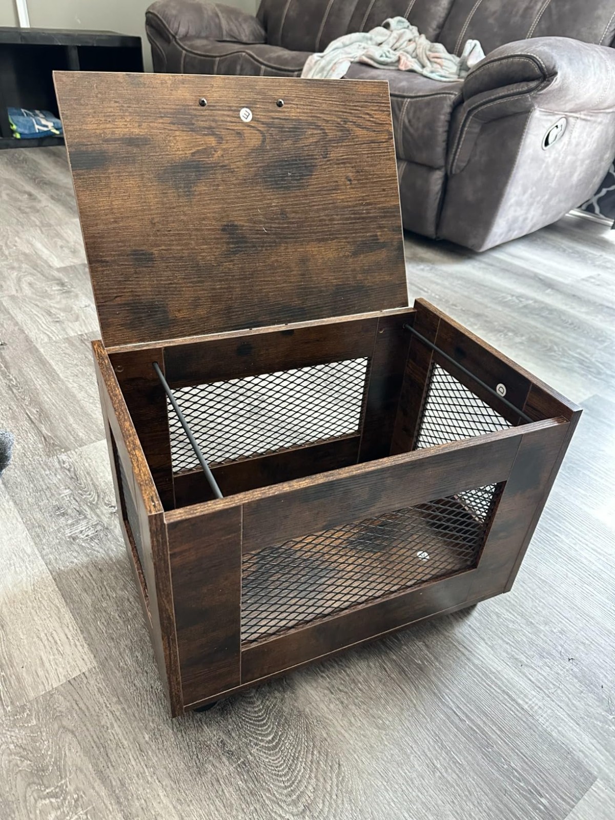 File Cabinet Cart Under Desk Rolling Filing Cabinet Home Office 17" x 11" x 11"