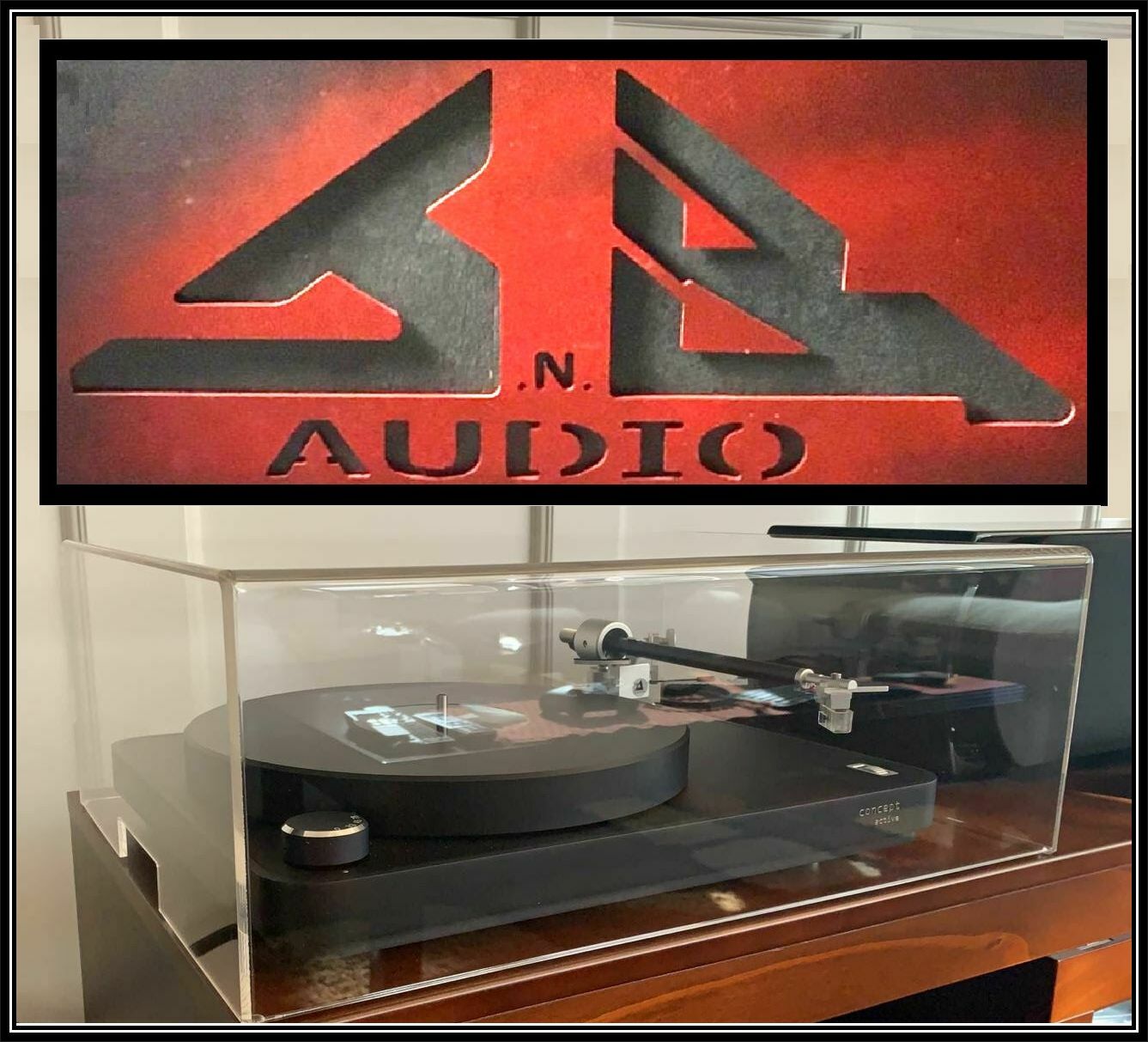 JnB Audio  Turntable Dust Cover for Clearaudio Concept wood   -= Made in USA =-