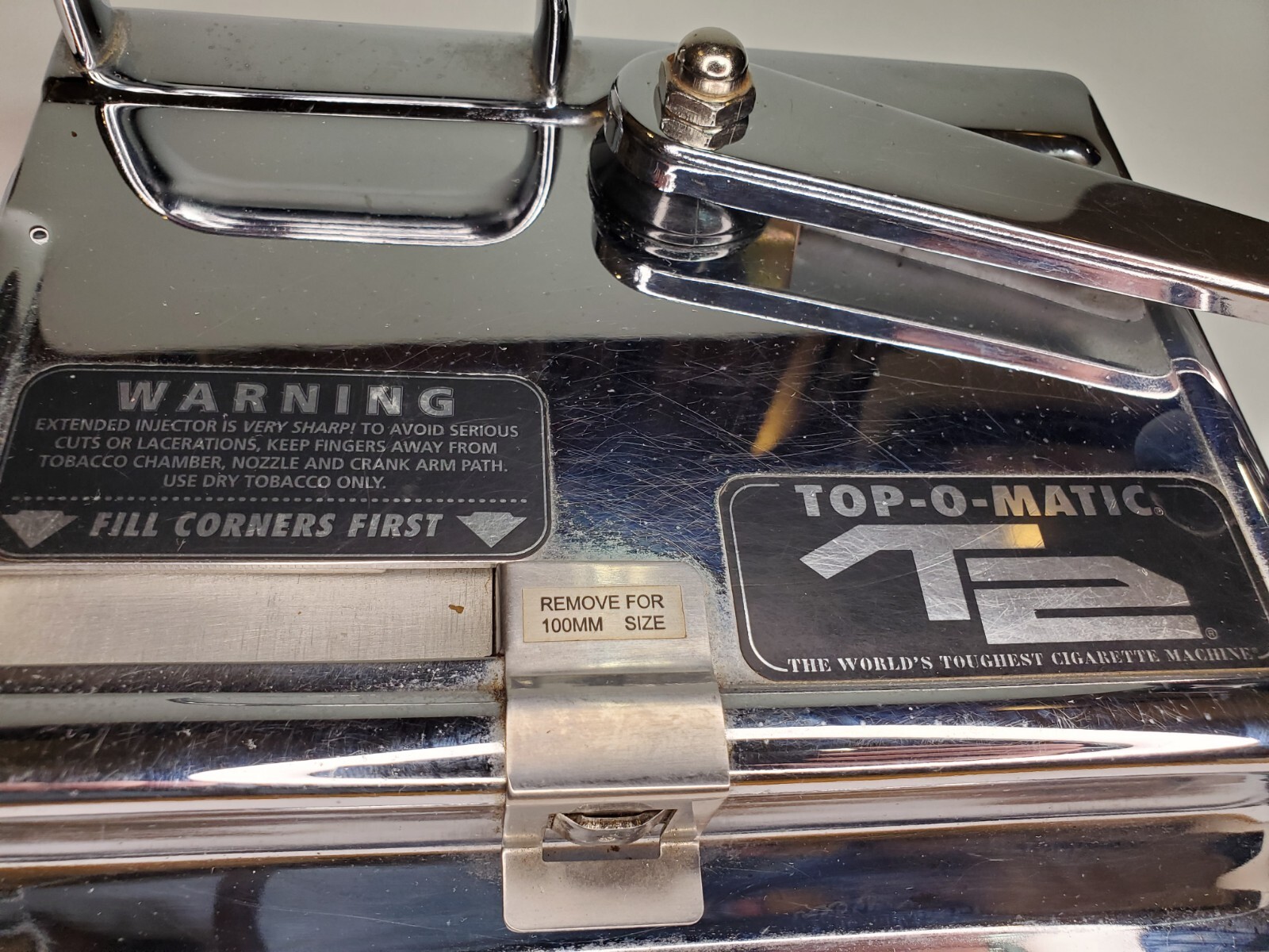 Top-O-Matic T2 Cigarette Rolling Machine - Nice