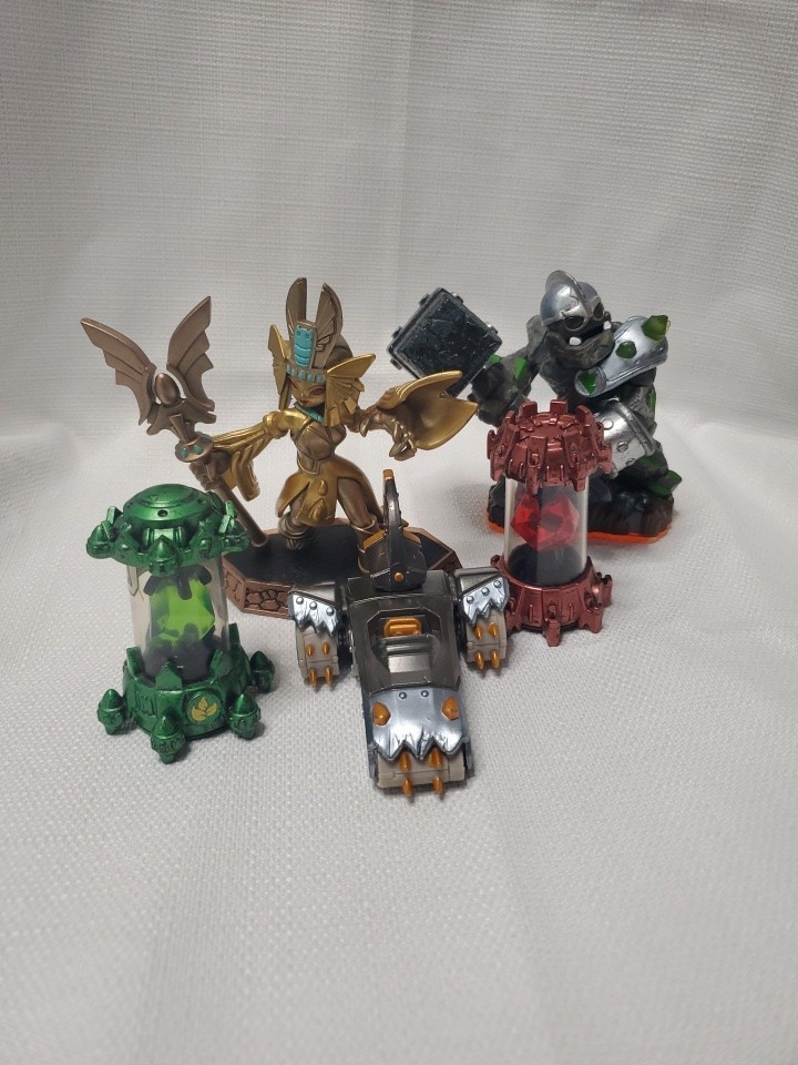 Skylanders Figure Bundle Lot Of 5 Figures Toys To Life Activision #ML
