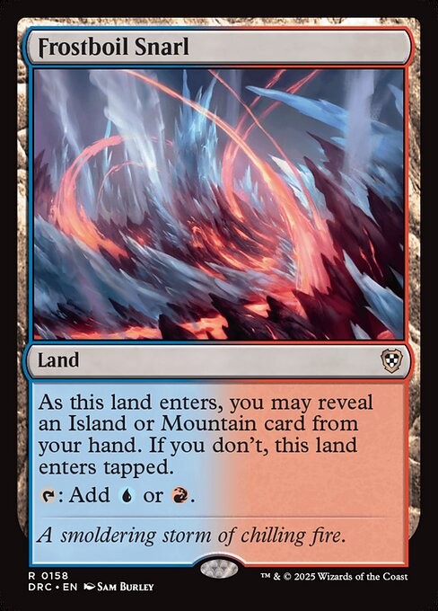 Frostboil Snarl 158 R Normal DRC MTG NM