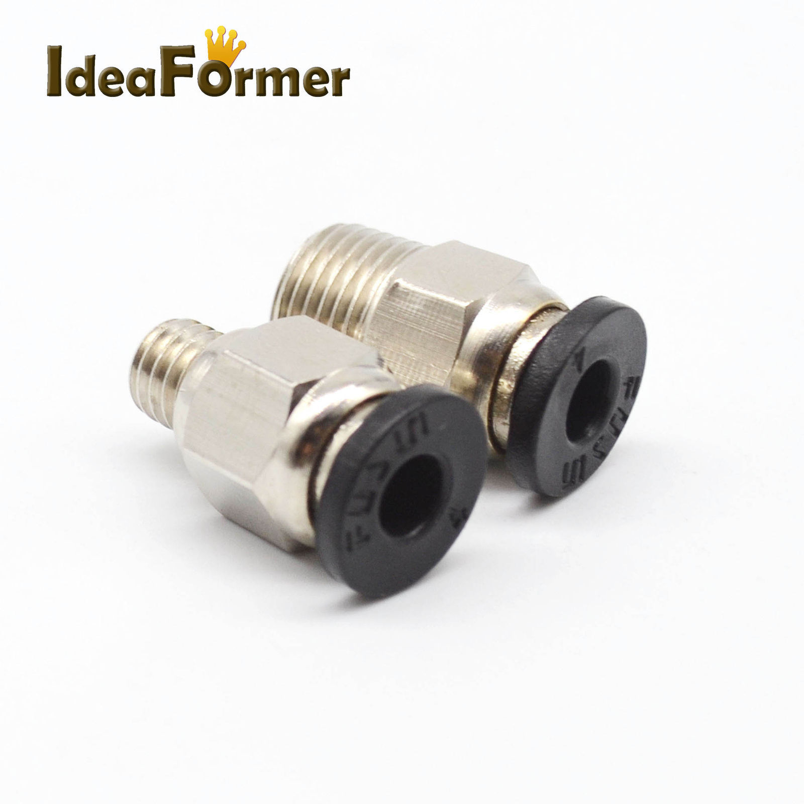 5Pcs 3D Printer Pneumatic Connector+bowden Quick Jointer coupler+Pipe PTFE Tube