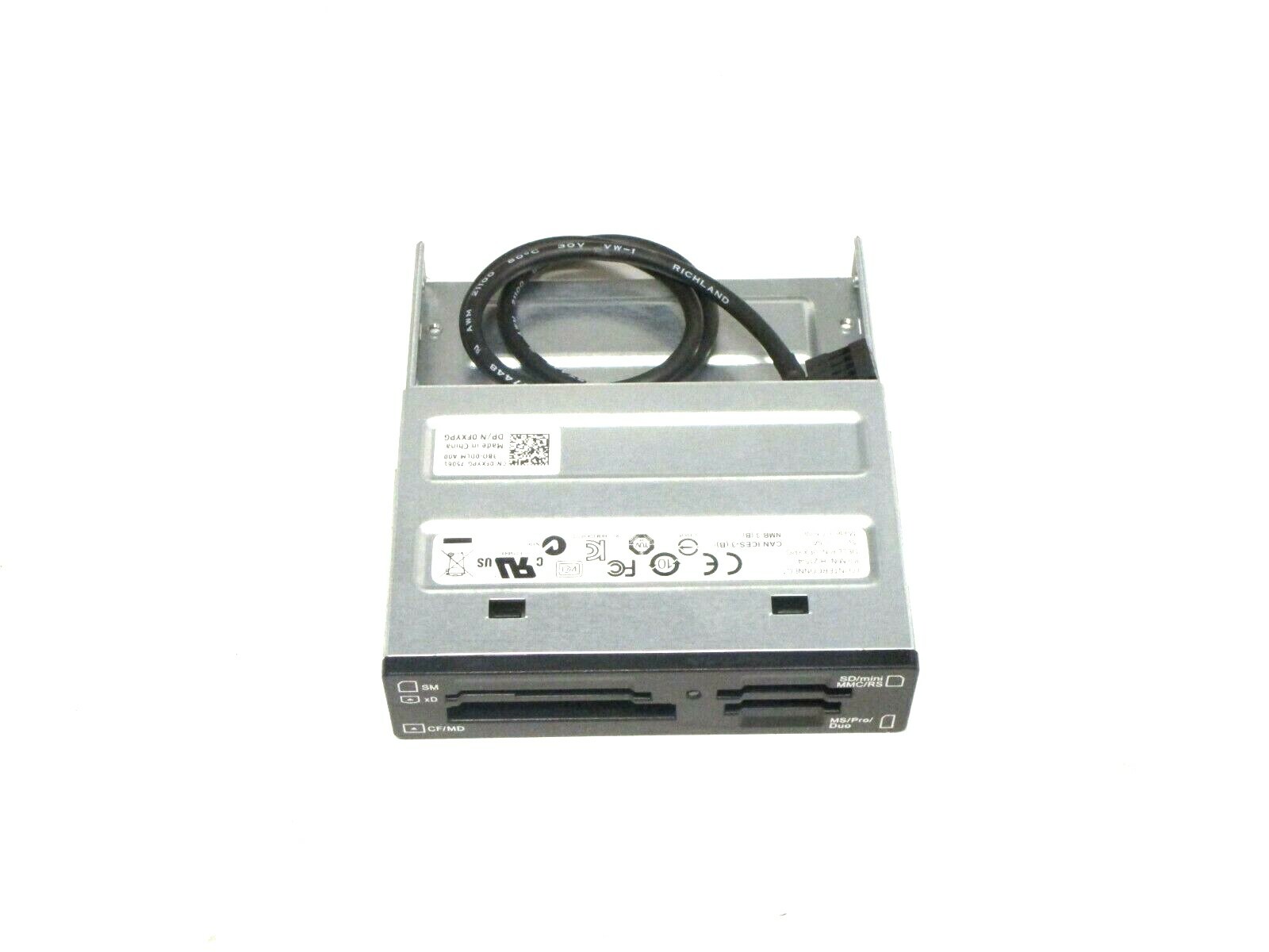 NEW OEM Dell Multimedia Flash Card Reader FXYPG SD/MMC/RS SM/XD CF MD MS/Pro/Duo