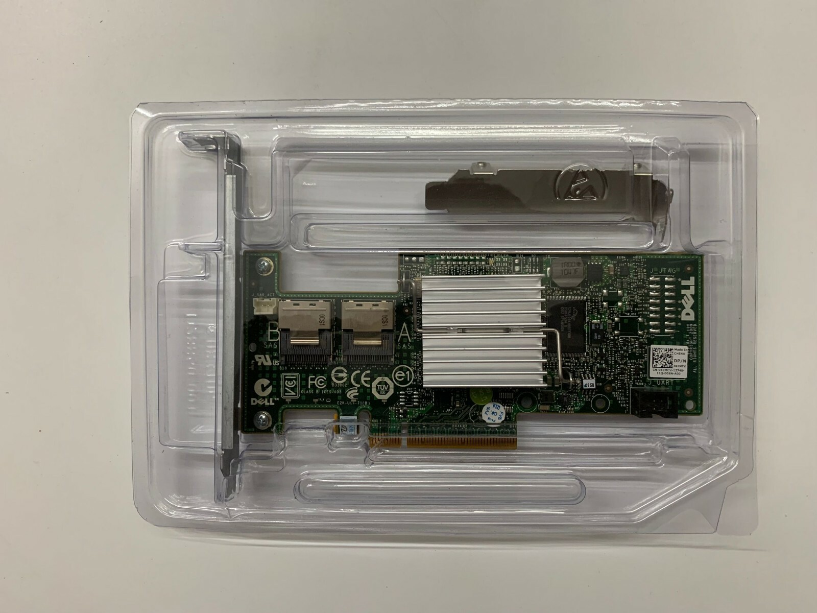 Dell PERC 47MCV H200 6Gb PCI-e SAS SATA 8-Port Raid Controller 047MCV