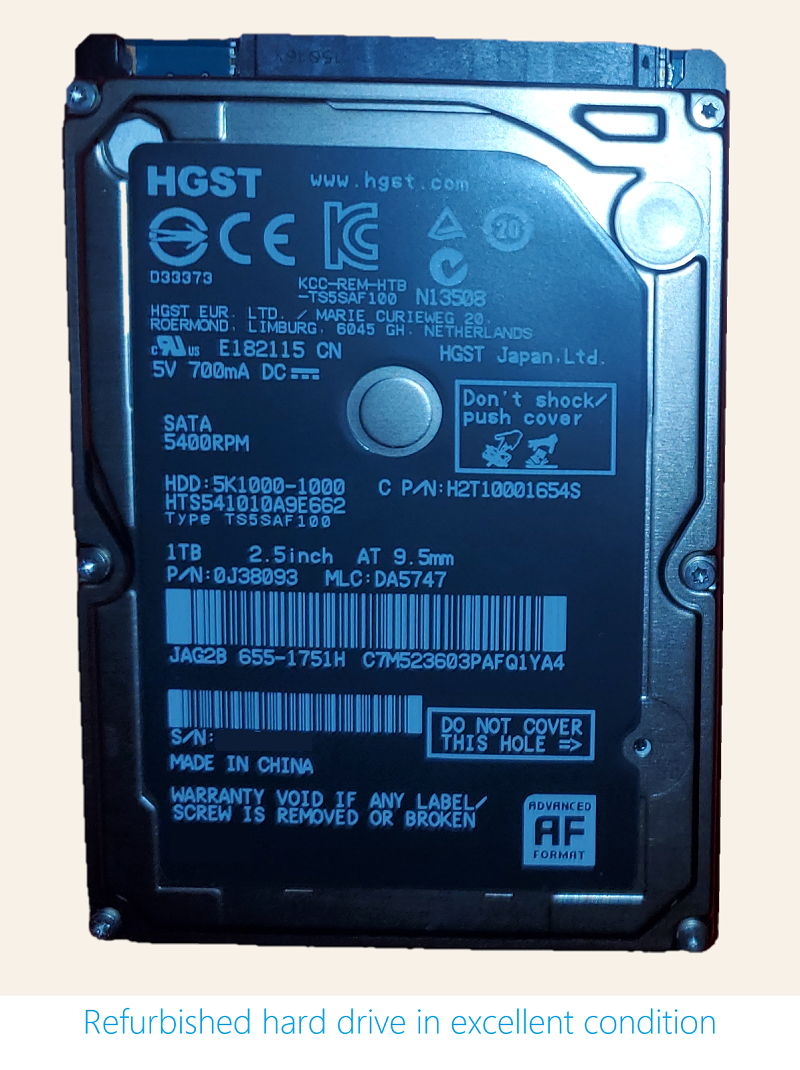 Xbox One X&S Internal 1TB Hard Drive Upgrade w Operating System Installation USB
