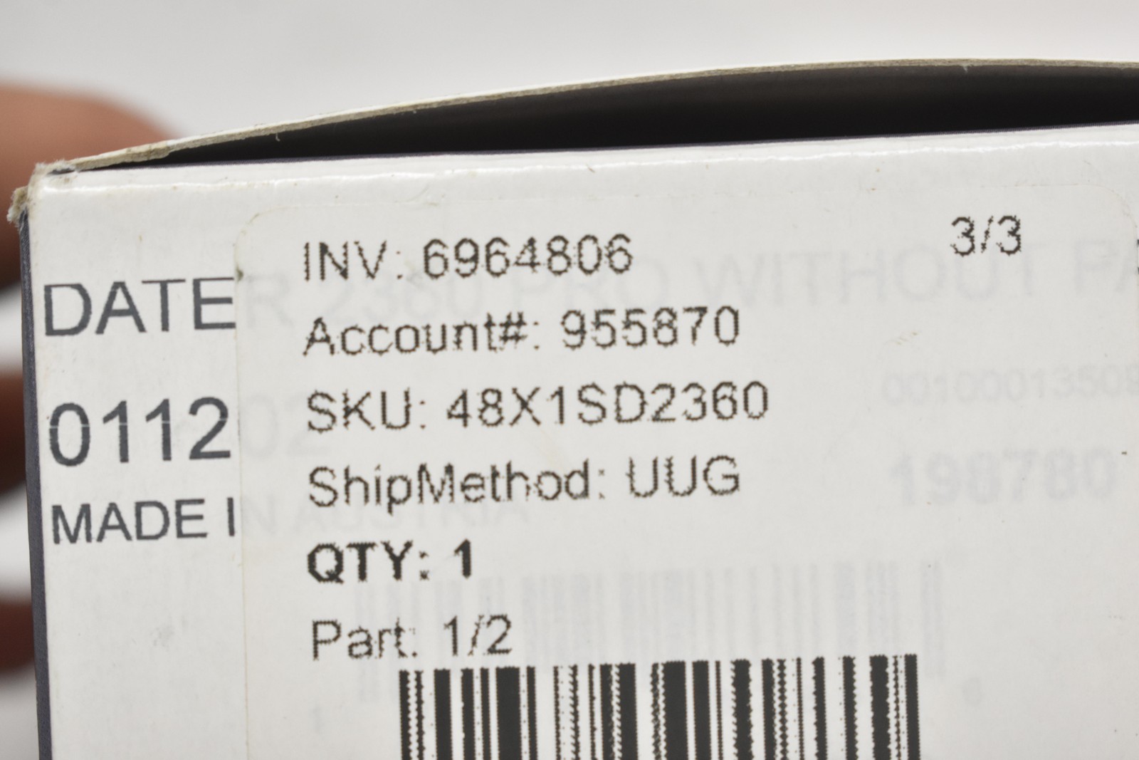 PLUS 2000 Plus Pro Series Self-Inking Date Stamp Band Shield Black Red Office
